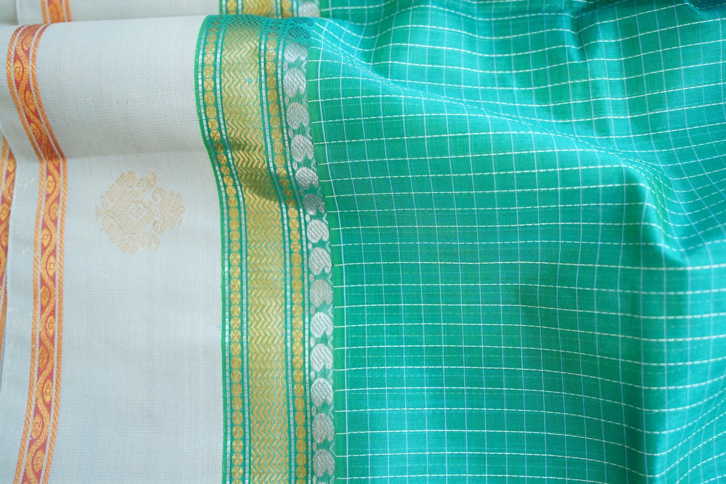 Kanchi Handloom Silk Cotton Saree PC17002