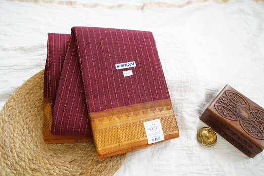 Chettinad handloom Cotton Saree PC15809
