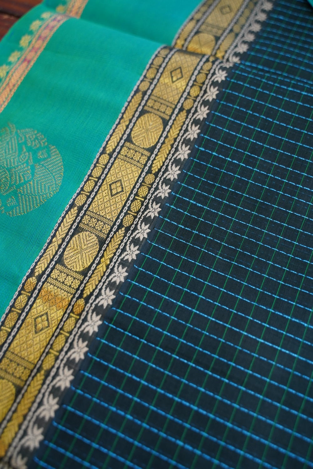 Kanchi Handloom Silk Cotton Saree PC17006