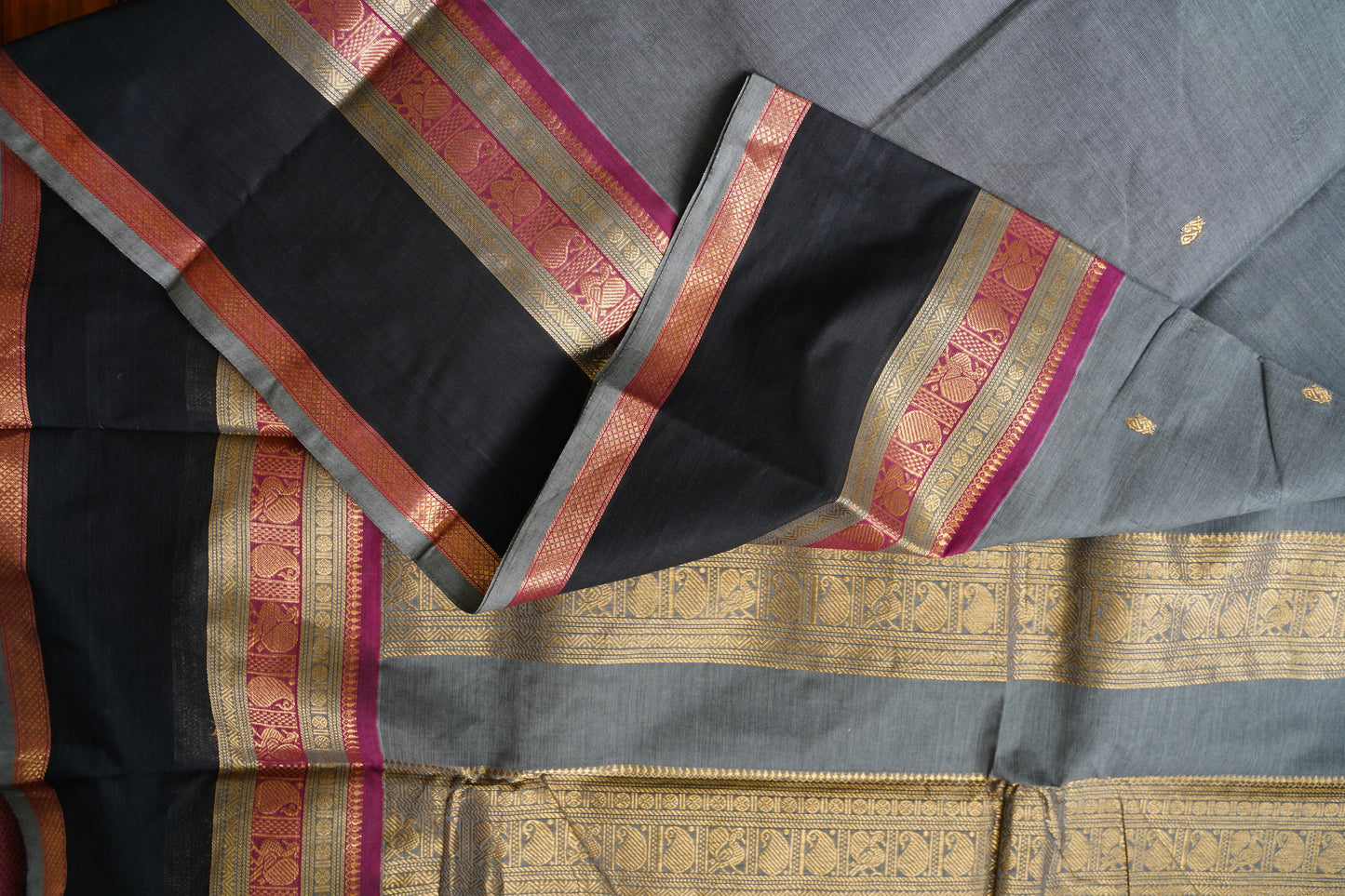 Chettinad handloom Cotton Saree PC15822