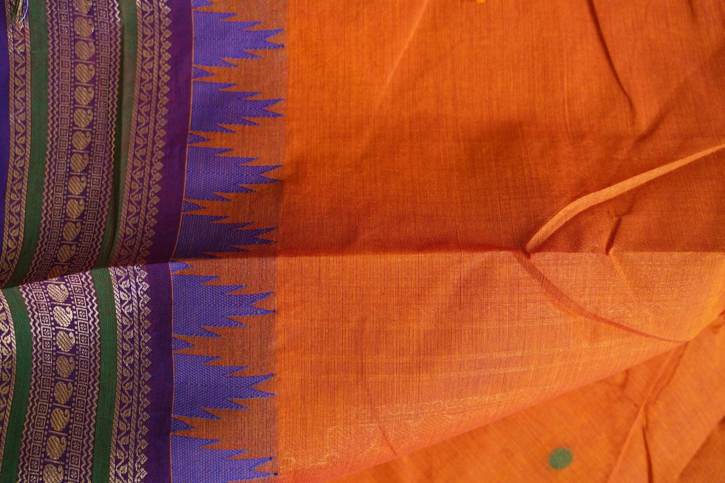 Chettinad handloom Cotton Saree PC15821