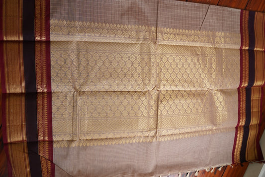 Chettinad handloom Cotton Saree PC15815