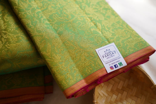 Pure Kanchi Vanasingaram Silk Saree PC12383