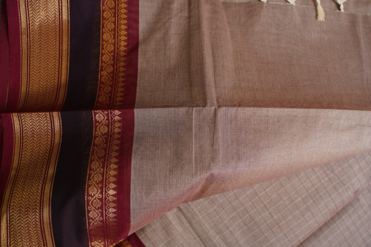 Chettinad handloom Cotton Saree PC15815