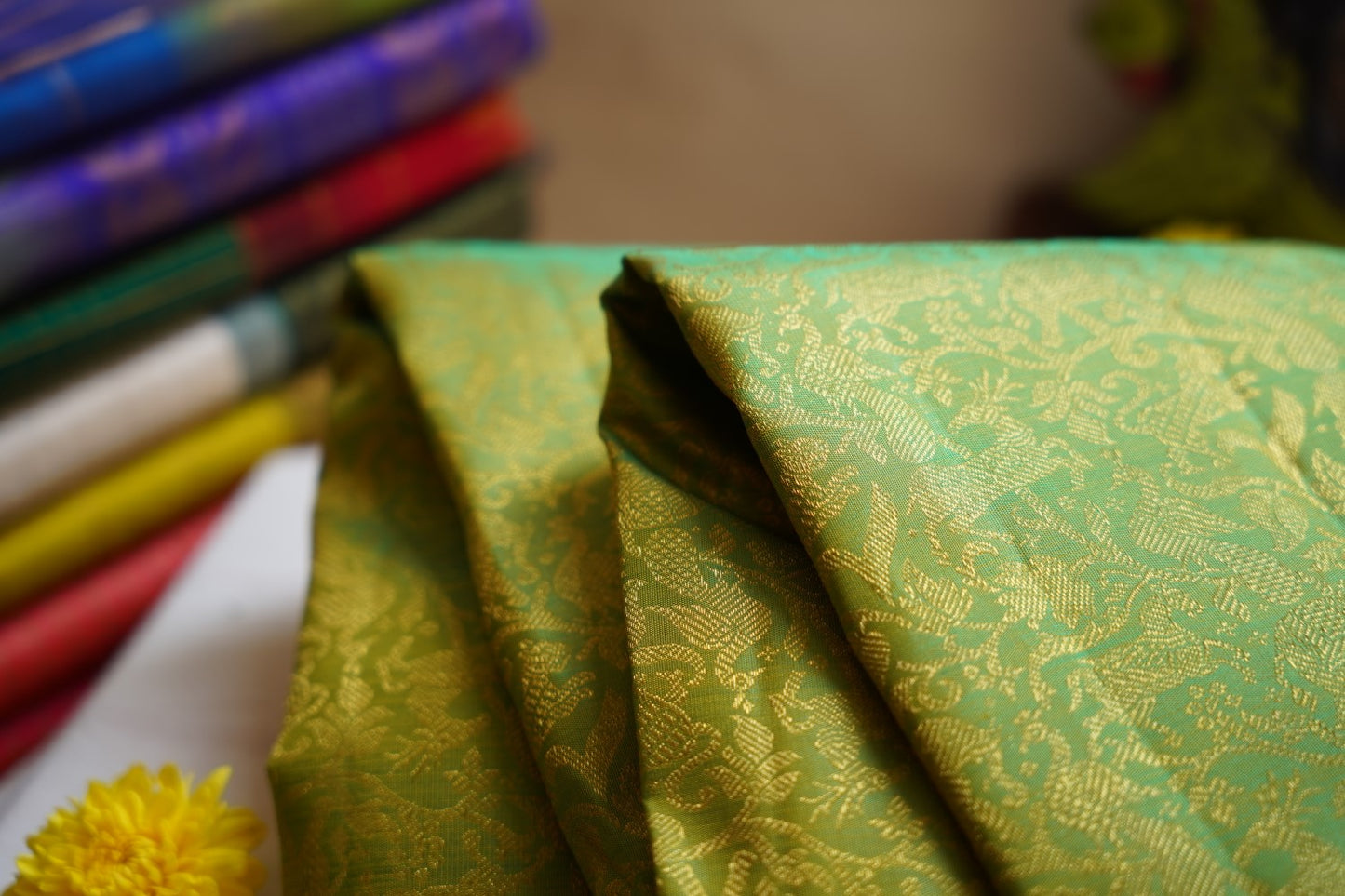 Pure Kanchi Vanasingaram Silk Saree PC12383