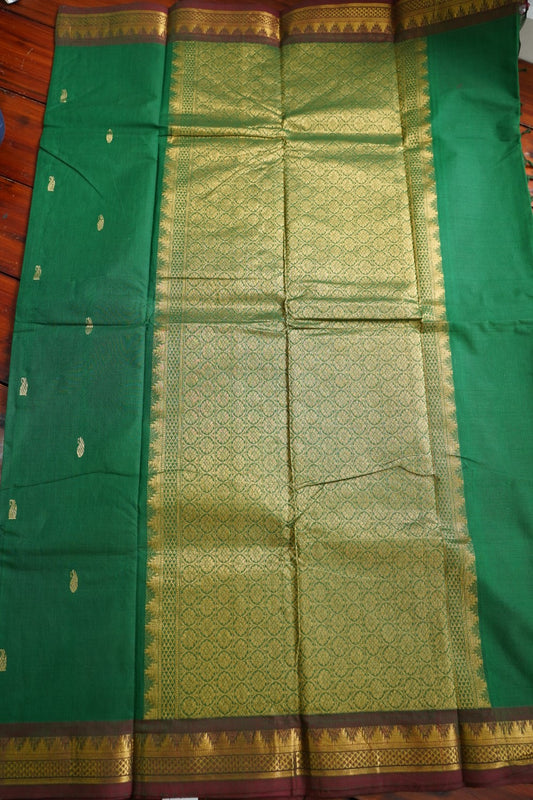 Chettinad handloom Cotton Saree PC15824