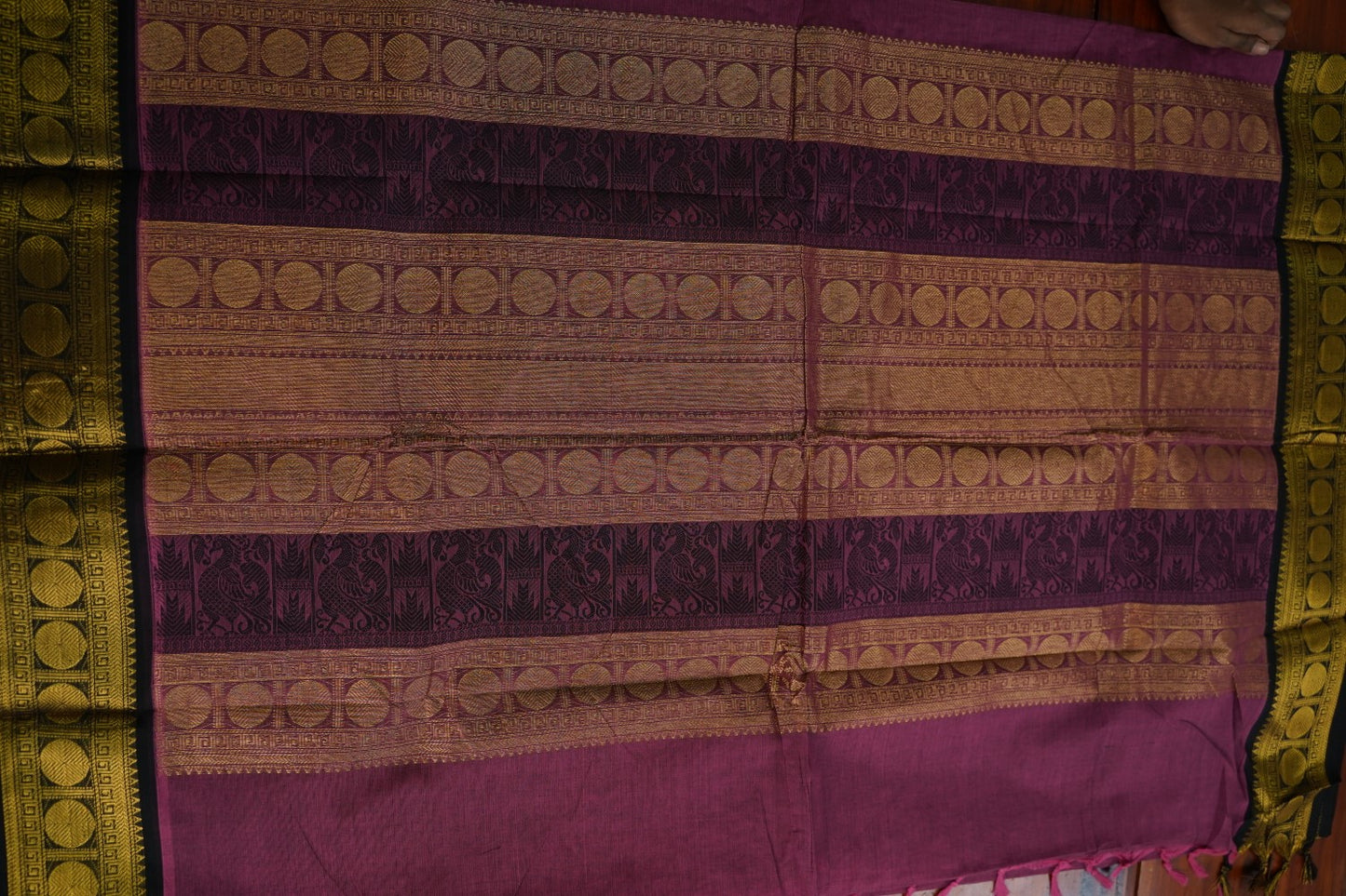 Chettinad handloom Cotton Saree PC15798