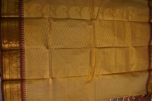 Chettinad handloom Cotton Saree PC15811