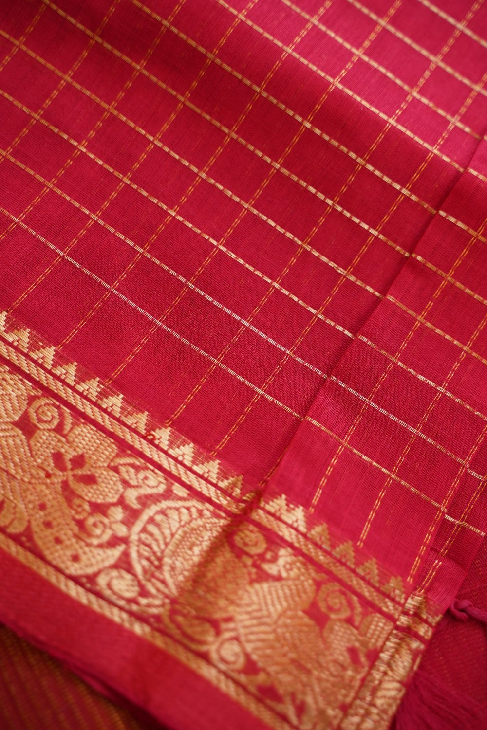 Kanchi Handloom Silk Cotton Saree PC17056