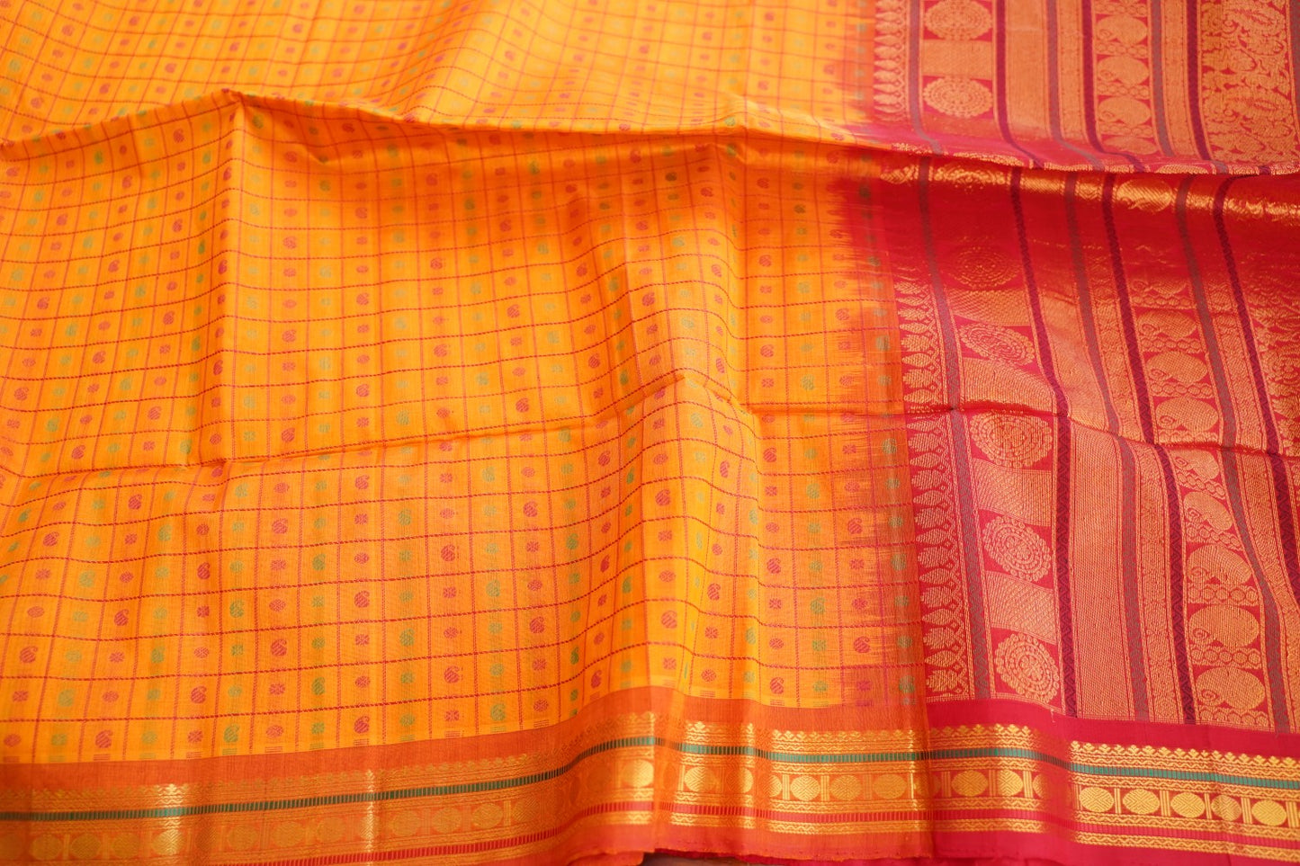 Kanchi Handloom Silk Cotton Saree PC17029