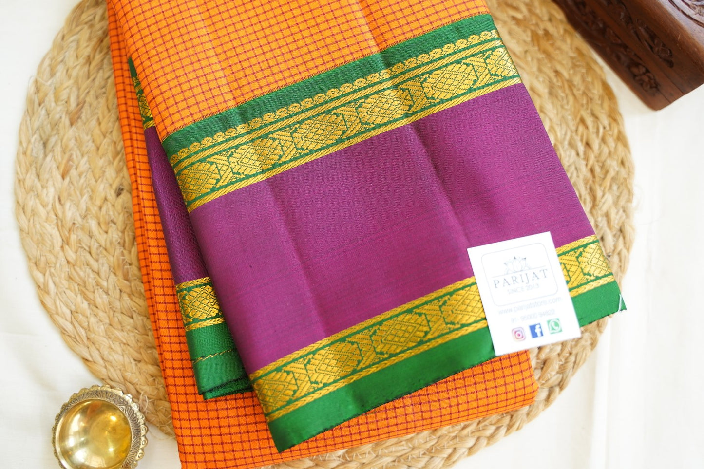 Pure Kanchi Silk Saree -PC14237