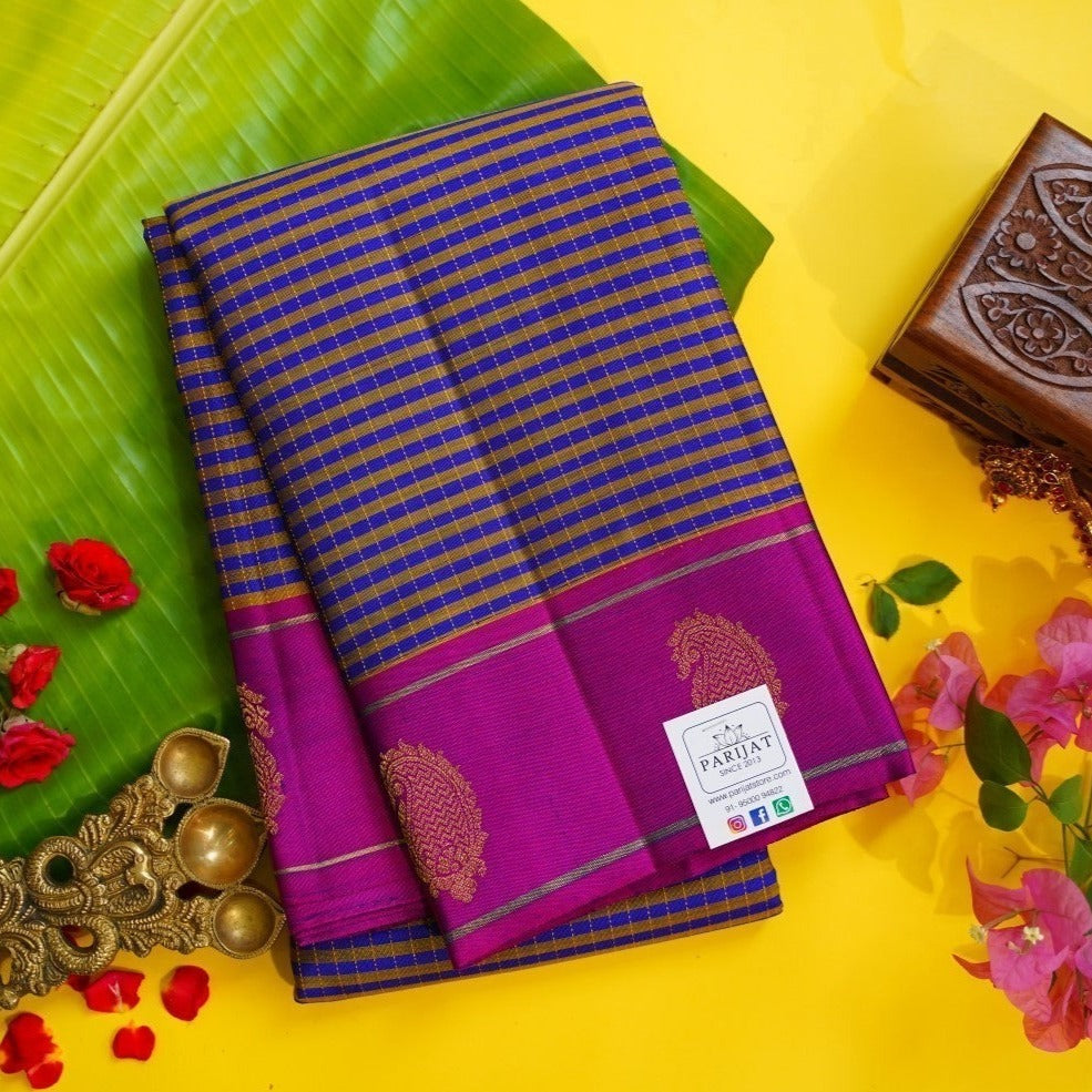 Pure Kanchi Silk Saree PC10127