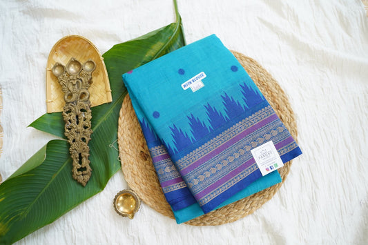 Chettinad handloom Cotton Saree PC15977