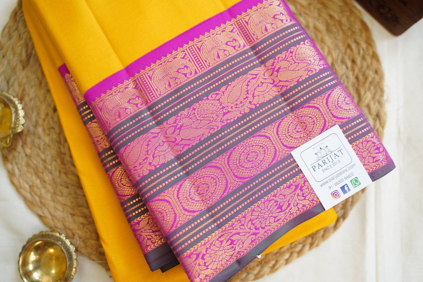 Pure Kanchi Silk Saree -PC14249