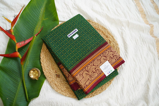 Chettinad handloom Cotton Saree PC15931