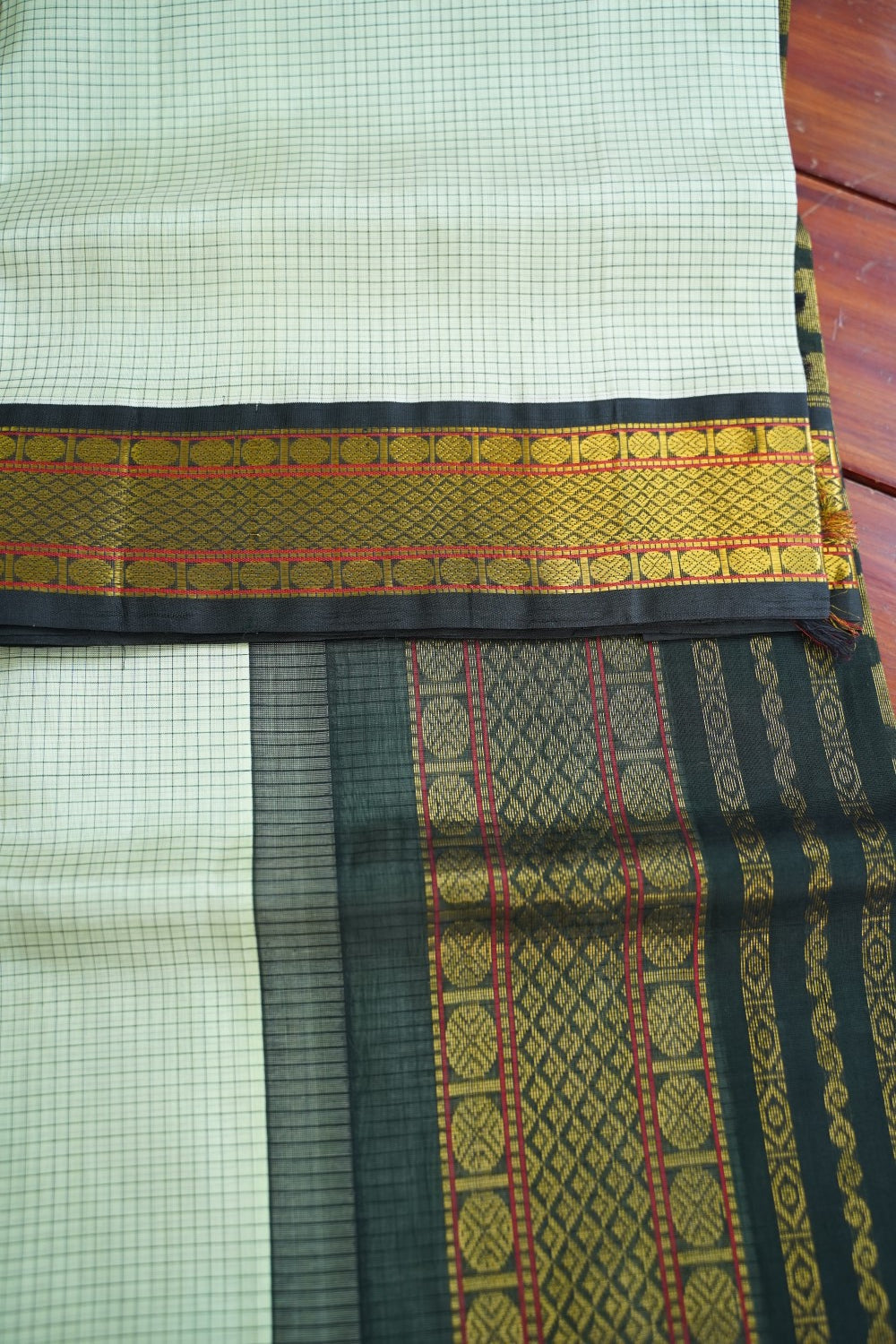 Kanchi Handloom Silk Cotton Saree PC16995