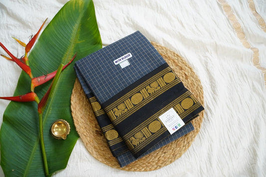 Chettinad handloom Cotton Saree PC15949