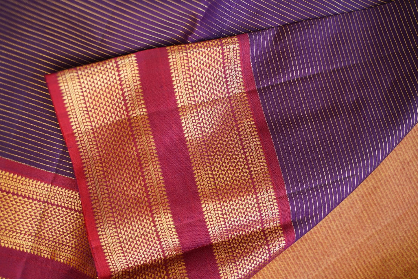 Pure Vairaoosi Kanchi Silk Saree -PC14232