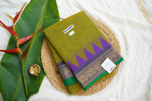 Chettinad handloom Cotton Saree PC15950