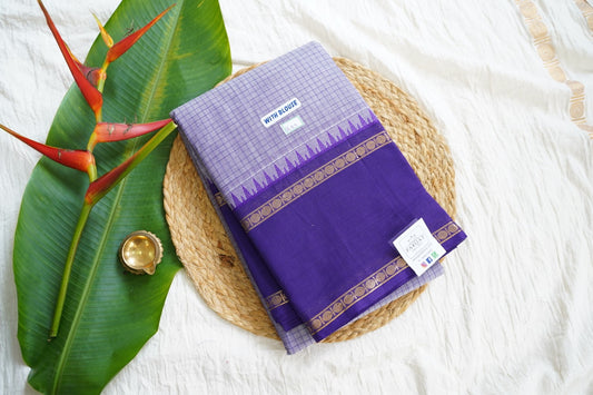 Chettinad handloom Cotton Saree PC15921