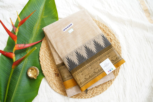 Chettinad handloom Cotton Saree PC15942