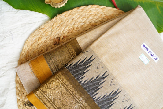 Chettinad handloom Cotton Saree PC15942