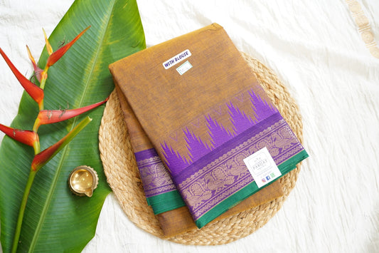 Chettinad handloom Cotton Saree PC15941