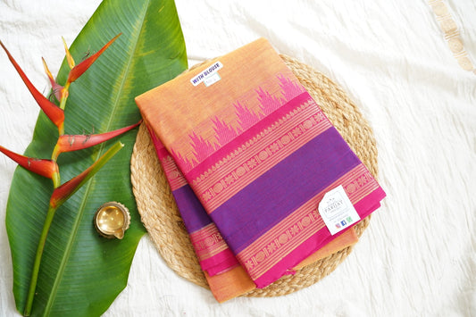 Chettinad handloom Cotton Saree PC15914