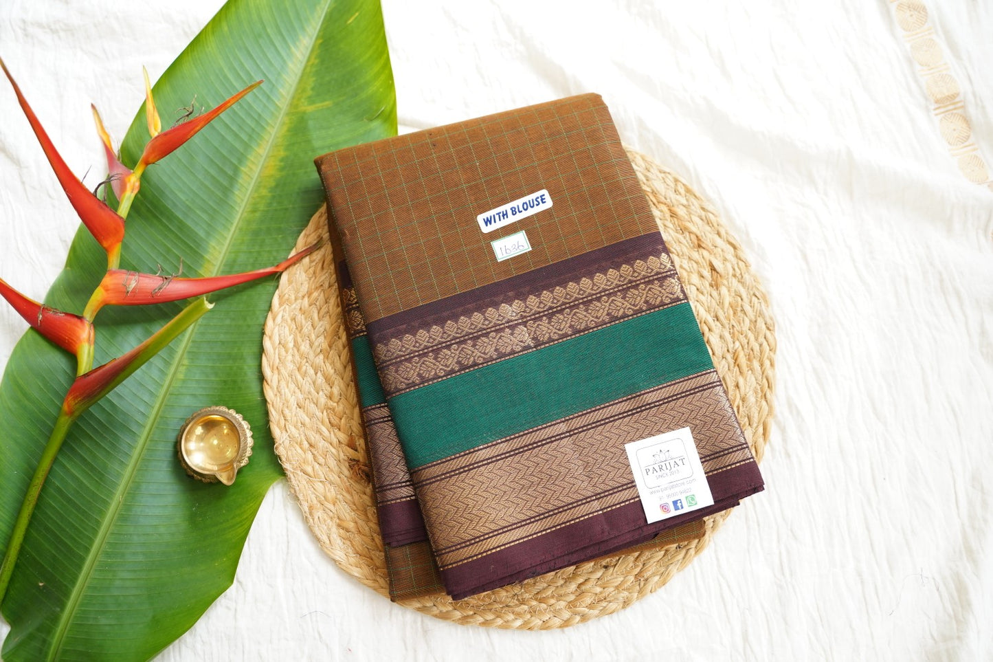 Chettinad handloom Cotton Saree PC15927