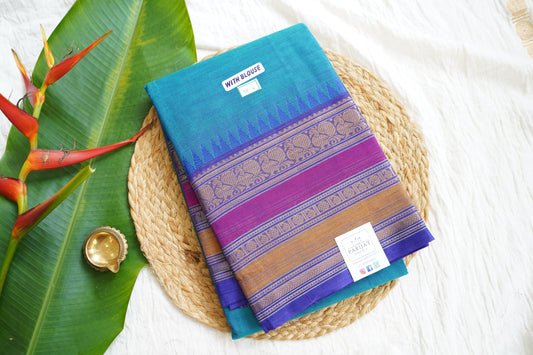 Chettinad handloom Cotton Saree PC15830