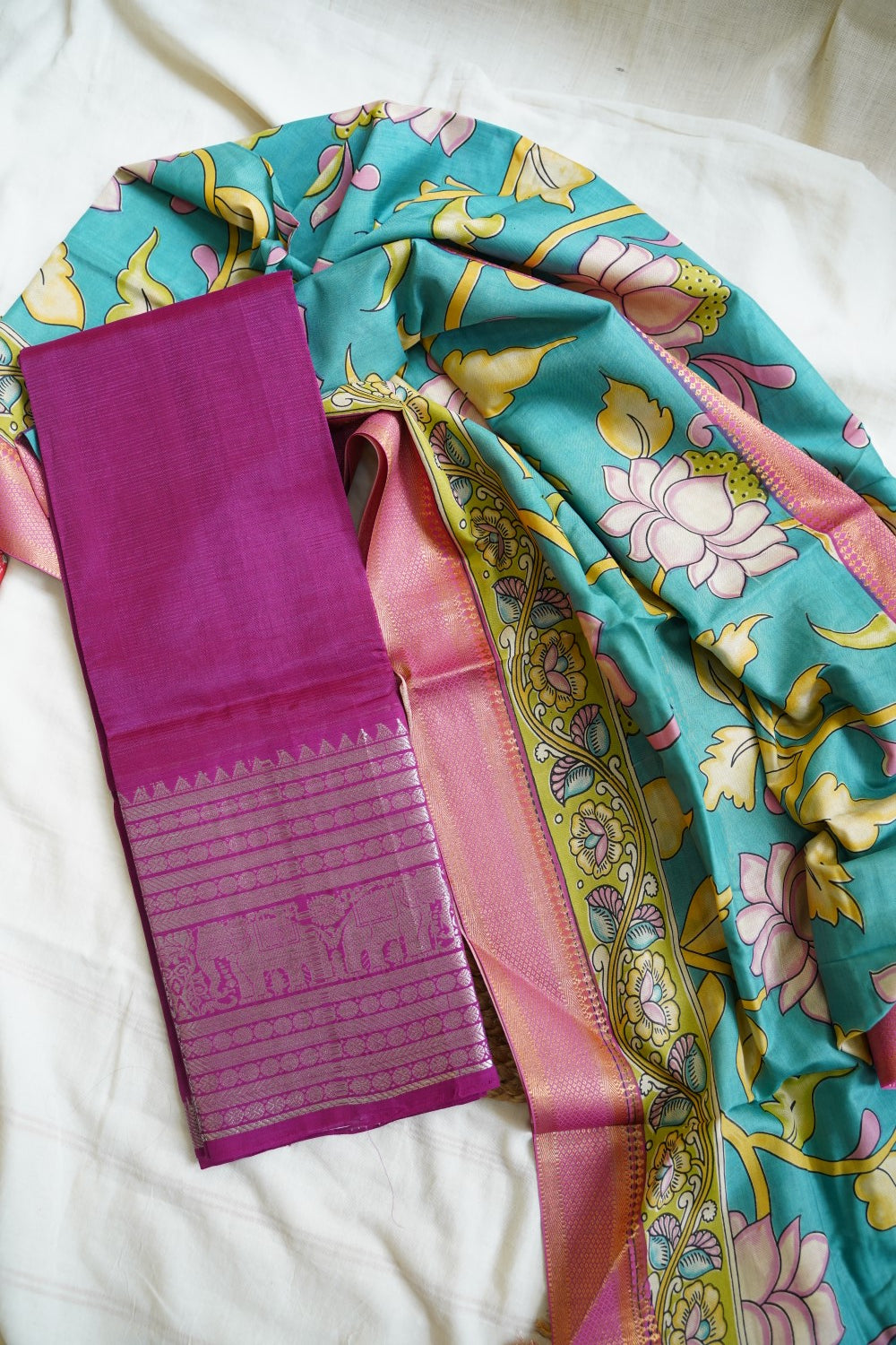 Pure Kanchi Silk Saree PC10170