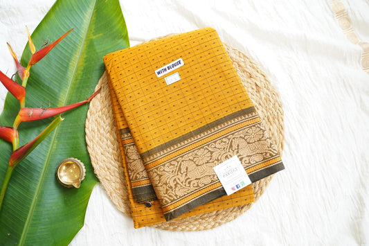 Chettinad handloom Cotton Saree PC15932