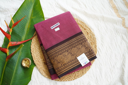 Chettinad handloom Cotton Saree PC15930