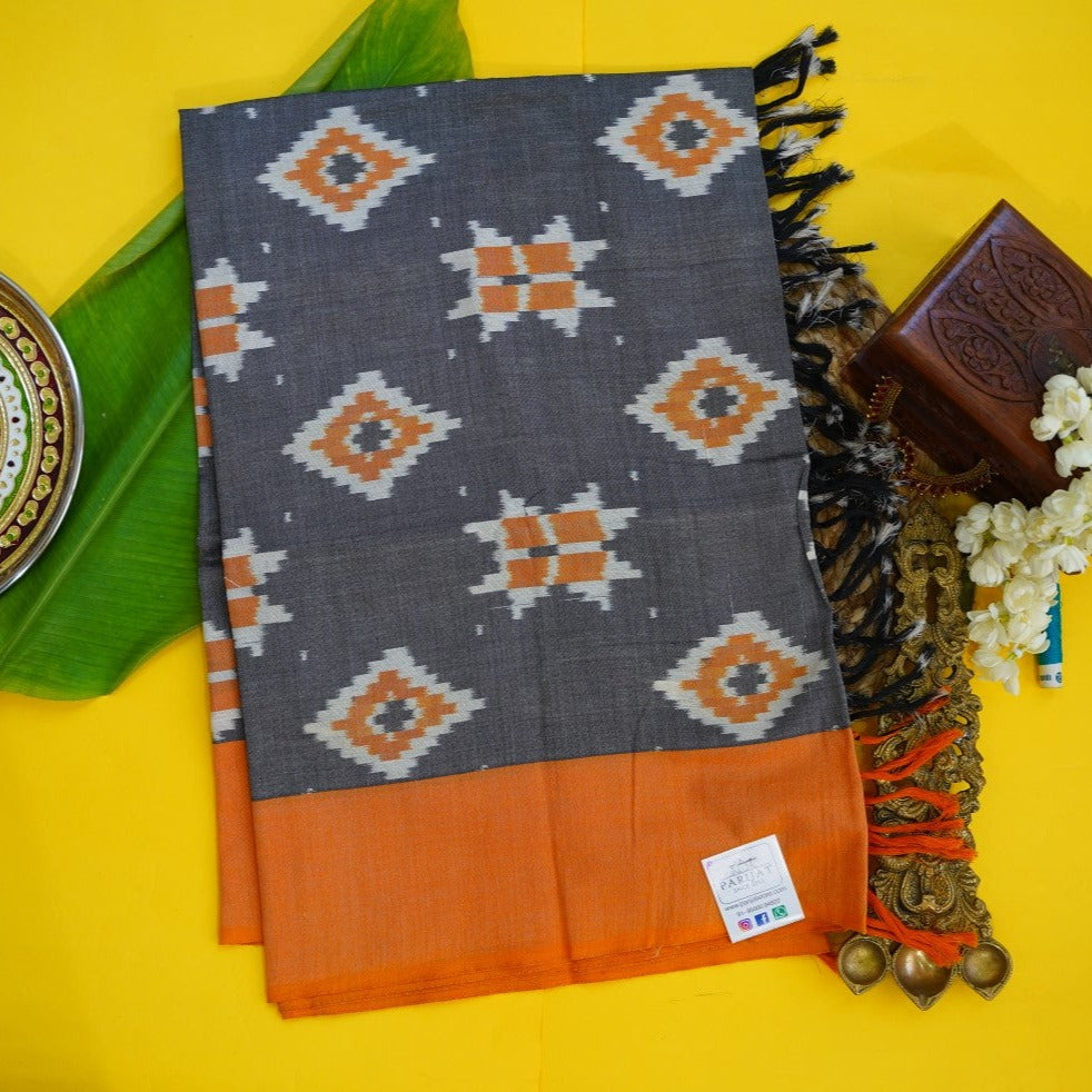 Ikat Cotton Dupatta PC7296