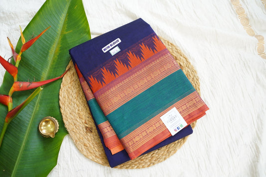 Chettinad handloom Cotton Saree PC15889