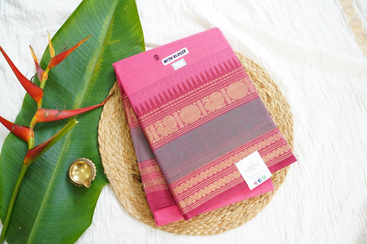 Chettinad handloom Cotton Saree PC15894