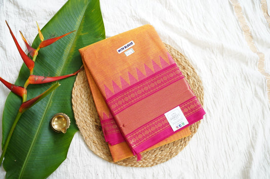 Chettinad handloom Cotton Saree PC15853