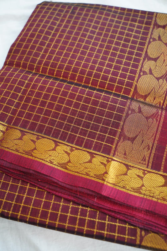 Kanchi Handloom Silk Cotton Saree PC17055