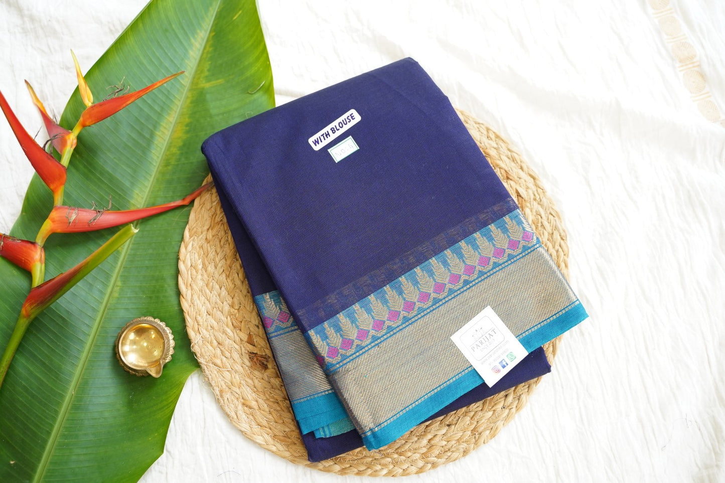 Chettinad handloom Cotton Saree PC15861