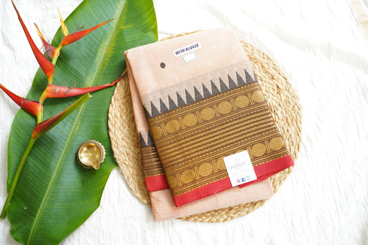 Chettinad handloom Cotton Saree PC15840