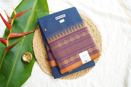 Chettinad handloom Cotton Saree PC15844