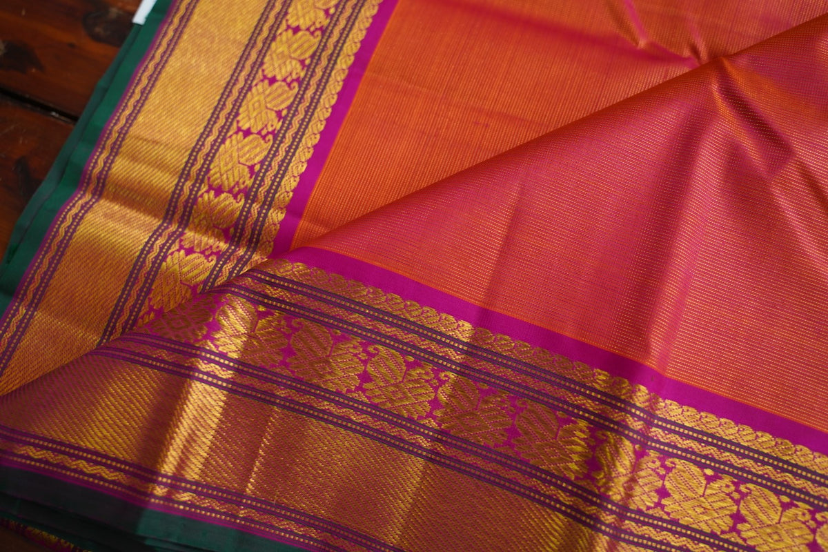 Pure vairaoosi Kanchi Silk Saree PC17876