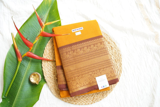 Chettinad handloom Cotton Saree PC15849