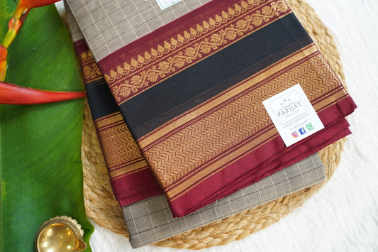 Chettinad handloom Cotton Saree PC15831