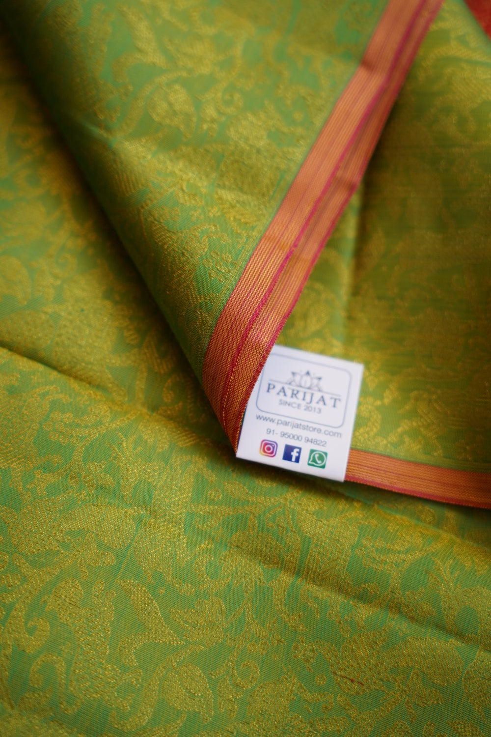 Pure Kanchi Vanasingaram Silk Saree PC12383