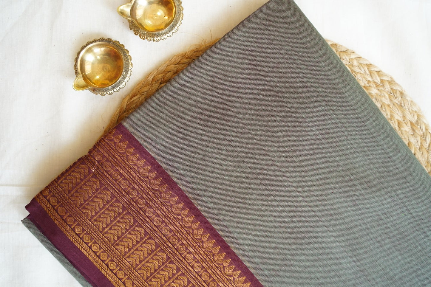 Chettinadu handloom Cotton Saree PC14272