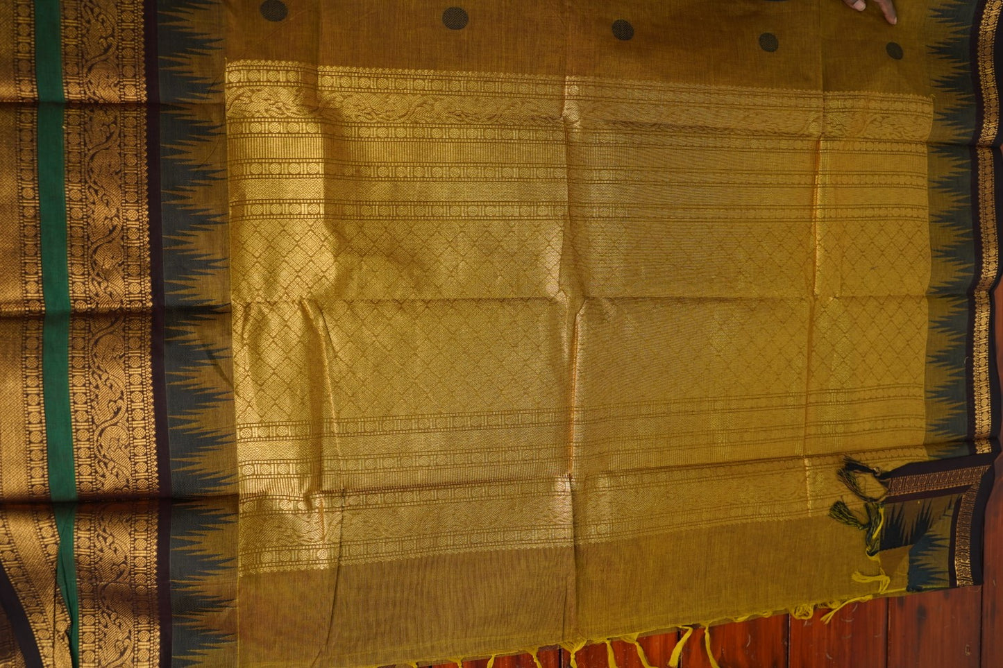 Chettinad handloom Cotton Saree PC15957