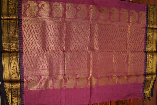 Chettinad handloom Cotton Saree PC15956