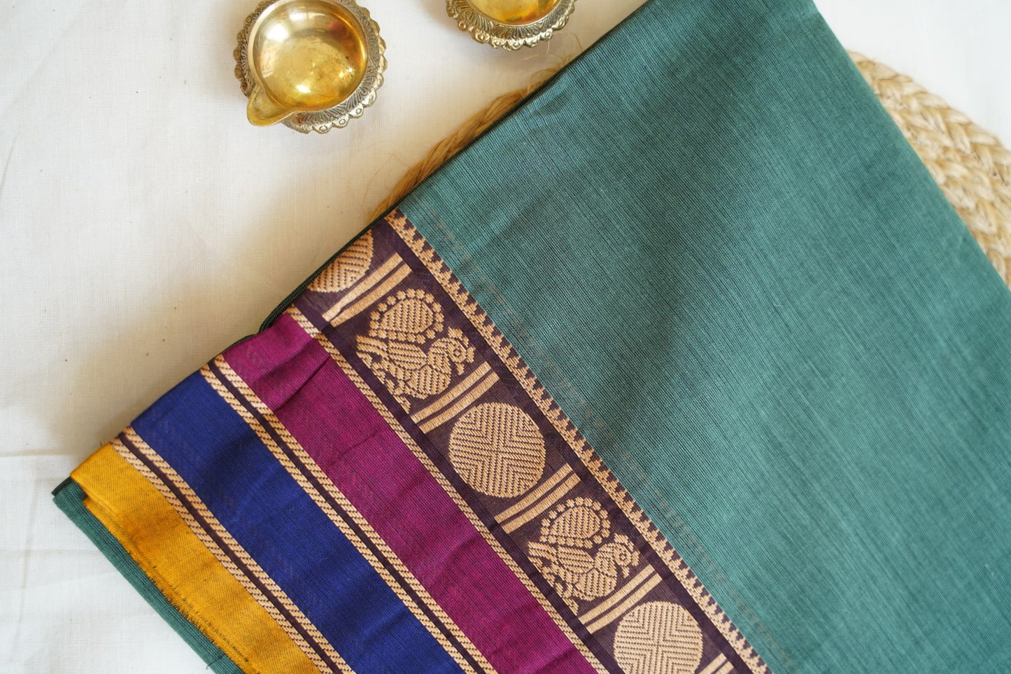 Chettinadu handloom Cotton Saree PC14304
