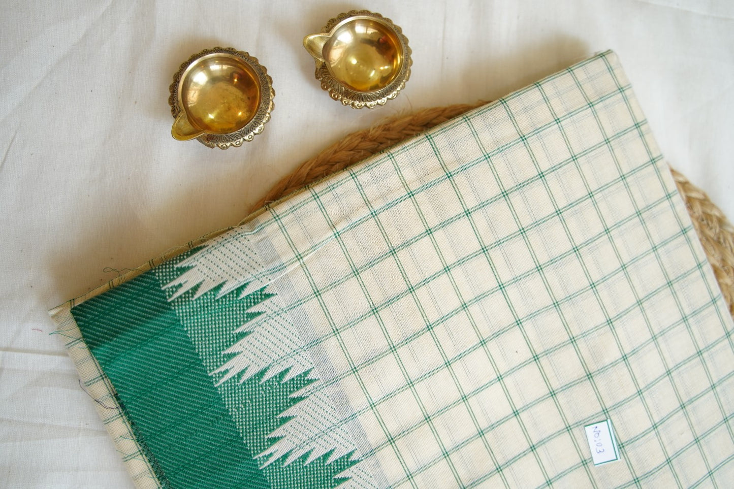 Chettinadu handloom Cotton Saree PC14311